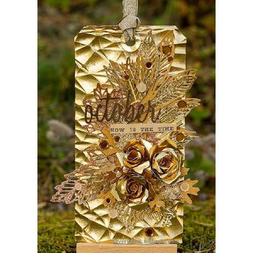 Simon Says Stamp! Tim Holtz Sizzix SKELETON LEAVES Thinlits Die Set 663094