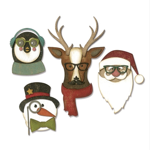 Simon Says Stamp! Tim Holtz Sizzix COOL YULE Thinlits Die 663099
