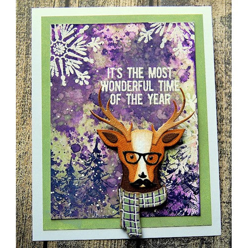 Simon Says Stamp! Tim Holtz Sizzix COOL YULE Thinlits Die 663099 | color-code:ALT2