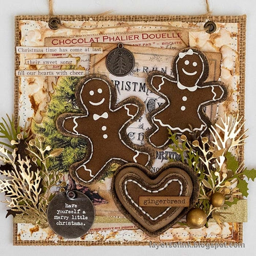 Simon Says Stamp! Tim Holtz Sizzix FRESH BAKED 1 Thinlits Die 663100 | color-code:ALT!