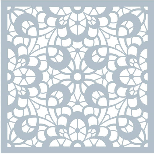 Simon Says Stamp! Gina K Designs LOVELY LACE Stencil 3436
