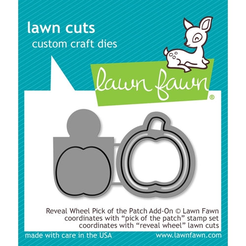 Simon Says Stamp! Lawn Fawn REVEAL WHEEL ADD-ON PICK OF THE PATCH Die Cuts LF1756
