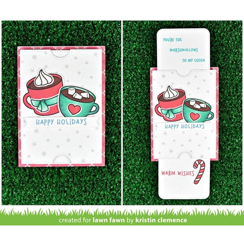 Simon Says Stamp! Lawn Fawn DOUBLE SLIDER SURPRISE Die Cuts LF1781