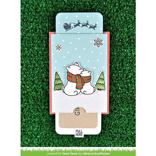 Simon Says Stamp! Lawn Fawn DOUBLE SLIDER SURPRISE Die Cuts LF1781