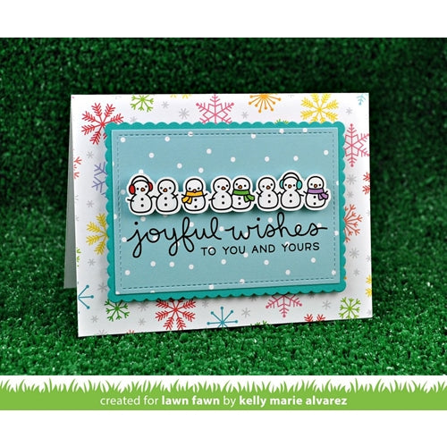 Simon Says Stamp! Lawn Fawn SIMPLY CELEBRATE WINTER Clear Stamps LF1769