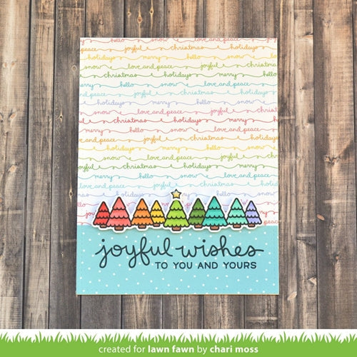 Simon Says Stamp! Lawn Fawn SIMPLY CELEBRATE WINTER Clear Stamps LF1769