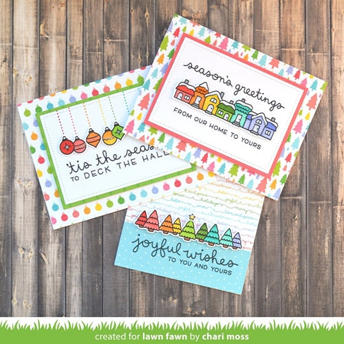 Simon Says Stamp! Lawn Fawn SIMPLY CELEBRATE WINTER Clear Stamps LF1769