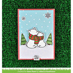 Simon Says Stamp! Lawn Fawn WINTER SKIES Clear Stamps LF1763