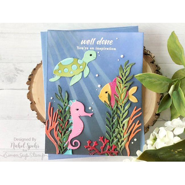 Simon Says Stamp! Simon Says Stamp PICTURE BOOK SEAHORSE Wafer Dies s599