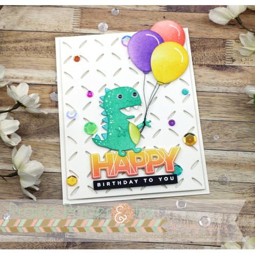 Simon Says Stamp! Simon Says Stamp PICTURE BOOK T-REX Wafer Dies s598