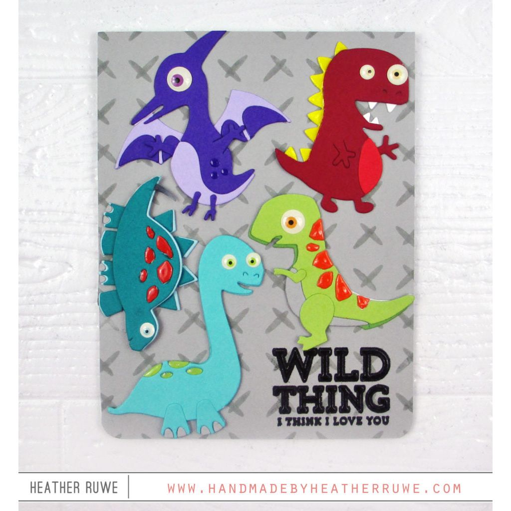 Simon Says Stamp! Simon Says Stamp PICTURE BOOK T-REX Wafer Dies s598