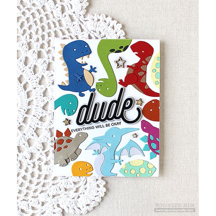 Simon Says Stamp! Simon Says Stamp PICTURE BOOK T-REX Wafer Dies s598