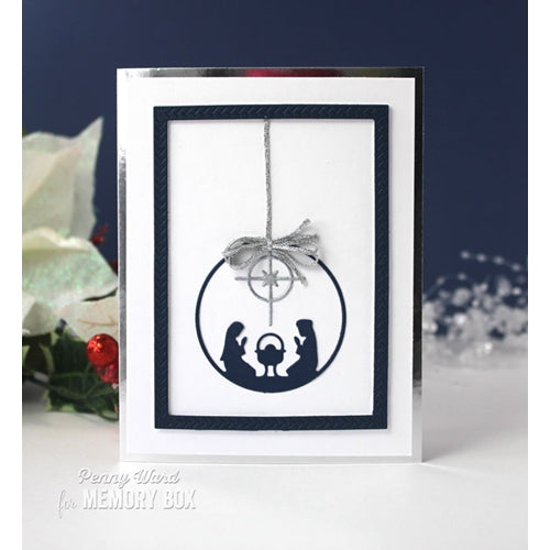 Simon Says Stamp! Memory Box NATIVITY CIRCLE Craft Die 94035