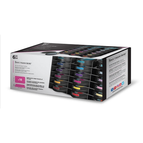 Simon Says Stamp! Spectrum Noir INK PAD STORAGE TRAYS sn-sto-ips6