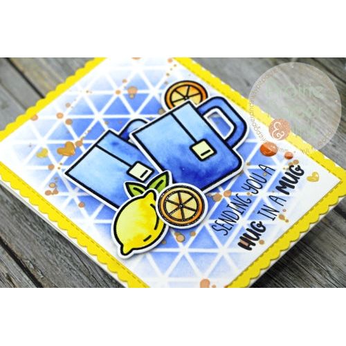 Simon Says Stamp! Honey Bee SCALLOP A2 CARD FRAMES Dies hbds-sa2 | color-code:ALT03