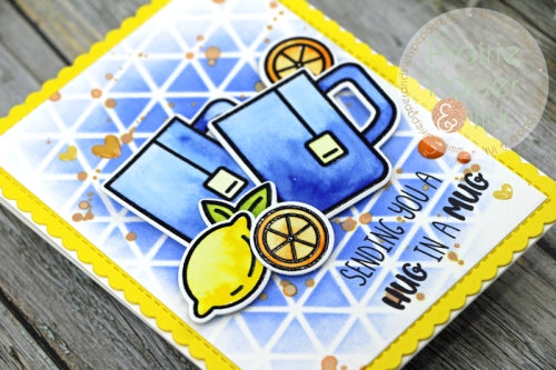 Simon Says Stamp! Honey Bee SCALLOP A2 CARD FRAMES Dies hbds-sa2 | color-code:ALT03