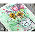 Simon Says Stamp! Honey Bee SCALLOP A2 CARD FRAMES Dies hbds-sa2 | color-code:ALT4