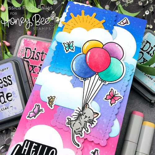 Simon Says Stamp! Honey Bee SCALLOP A2 CARD FRAMES Dies hbds-sa2 | color-code:ALT5