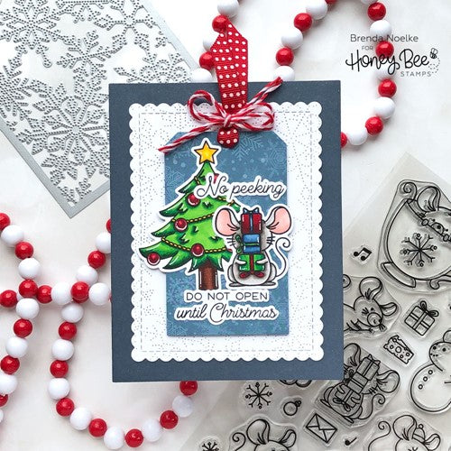 Simon Says Stamp! Honey Bee SCALLOP A2 CARD FRAMES Dies hbds-sa2 | color-code:ALT6