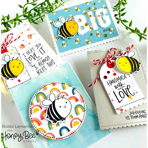 Simon Says Stamp! Honey Bee SCALLOP A7 CARD FRAMES Dies hbds-sa7 | color-code:ALT4