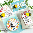 Simon Says Stamp! Honey Bee SCALLOP A7 CARD FRAMES Dies hbds-sa7 | color-code:ALT4