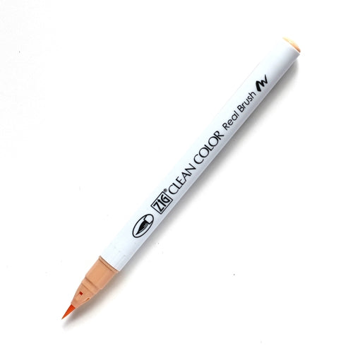 Simon Says Stamp! Zig Clean Color Real Brush Marker PALE ORANGE RB6000AT054