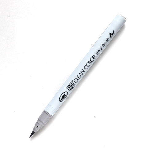 Simon Says Stamp! Zig Clean Color Real Brush Marker FOG GRAY RB6000AT904