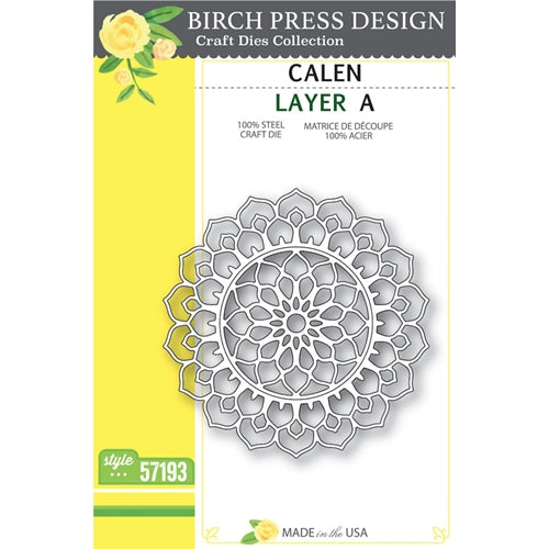 Simon Says Stamp! Birch Press Design CALEN LAYER SET Craft Dies 56086