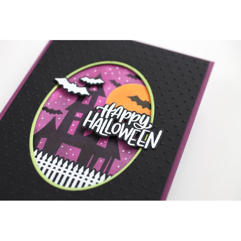 Simon Says Stamp! Simon Says Stamp HANDLETTERED HALLOWEEN Wafer Dies sssd111854c
