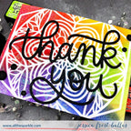 Simon Says Stamp! Simon Says Stamp Huge BIG THANK YOU Wafer Dies sssd111869