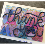 Simon Says Stamp! Simon Says Stamp Huge BIG THANK YOU Wafer Dies sssd111869