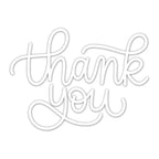 Simon Says Stamp! Simon Says Stamp Huge BIG THANK YOU Wafer Dies sssd111869