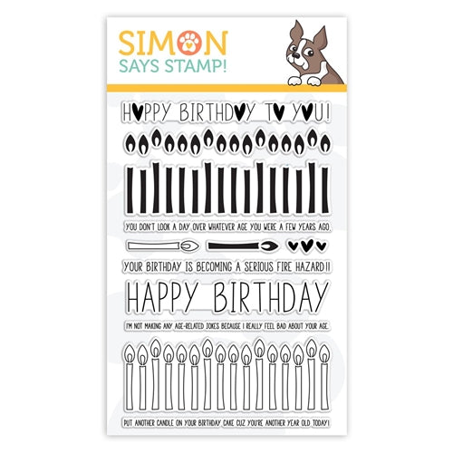 Simon Says Stamp! Simon Says Clear Stamps BIRTHDAY BORDERS sss101852