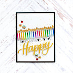 Simon Says Stamp! Simon Says Clear Stamps BIRTHDAY BORDERS sss101852