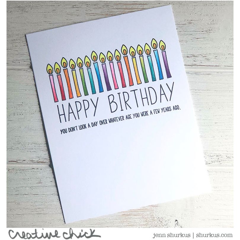 Simon Says Stamp! Simon Says Clear Stamps BIRTHDAY BORDERS sss101852