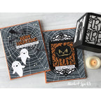 Simon Says Stamp! Simon Says Cling Rubber Stamp SPIDER WEB sss101869