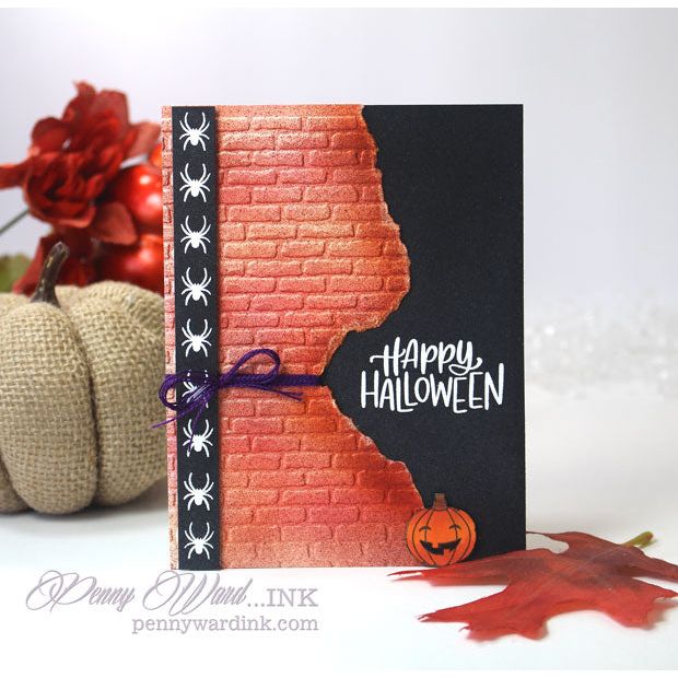 Simon Says Stamp! Simon Says Clear Stamps HANDLETTERED HALLOWEEN sss101873