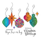 Simon Says Stamp! Simon Says Clear Stamps ORNATE ORNAMENTS sss101878