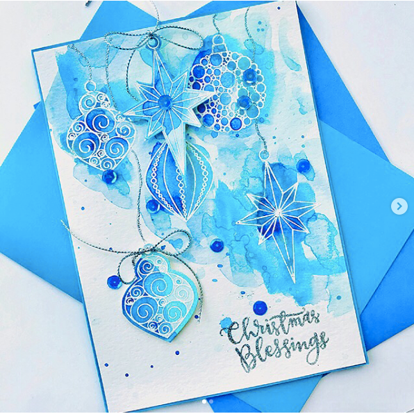 Simon Says Stamp! Simon Says Clear Stamps ORNATE ORNAMENTS sss101878