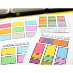 Simon Says Stamp! Waffle Flower COLOR SWATCHES FOR INK PADS Clear Stamps 271221