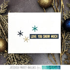 Simon Says Stamp! Concord & 9th SNOWFLAKES TURNABOUT Clear Stamp 10461 | color-code:ALT10