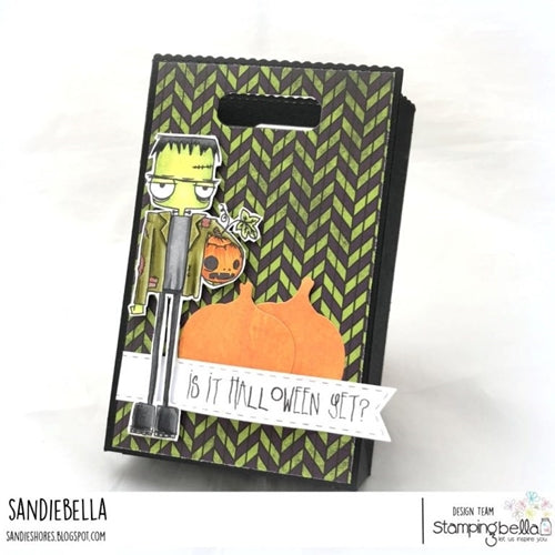 Simon Says Stamp! Stamping Bella Cling Stamp ODDBALL FRANKENSTEIN eb722