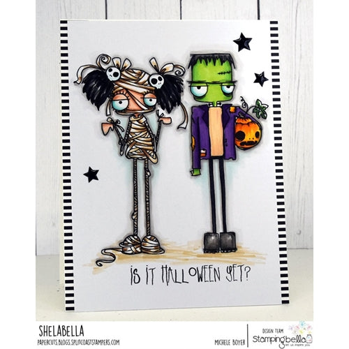 Simon Says Stamp! Stamping Bella Cling Stamp ODDBALL FRANKENSTEIN eb722