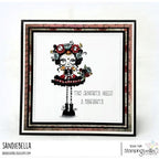 Simon Says Stamp! Stamping Bella Cling Stamp DAY OF THE DEAD ODDBALL eb731