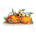 Simon Says Stamp! Stamping Bella Cling Stamp ODDBALL NAUGHTY PUMPKINS eb733
