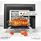 Simon Says Stamp! Stamping Bella Cling Stamp ODDBALL NAUGHTY PUMPKINS eb733