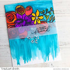 Simon Says Stamp! Simon Says Clear Stamps SKETCHED FLOWERS sss101830