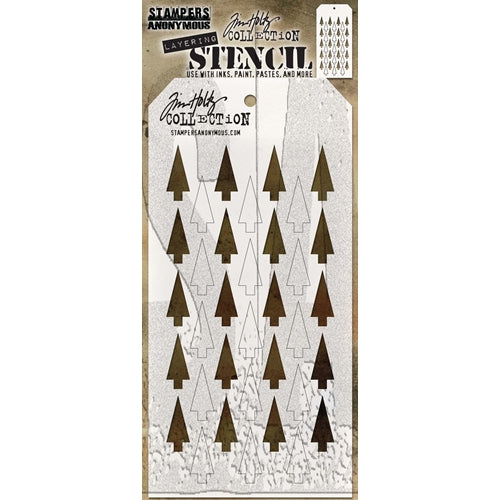 Simon Says Stamp! Tim Holtz Layering Stencil SHIFTER TREE THS113