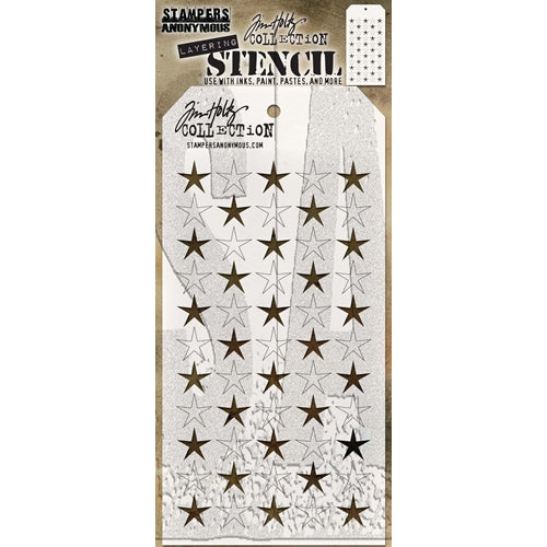 Simon Says Stamp! Tim Holtz Layering Stencil SHIFTER STARS THS111