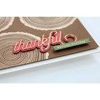 Simon Says Stamp! CZ Design Wafer Dies THANKFUL 2 czd38